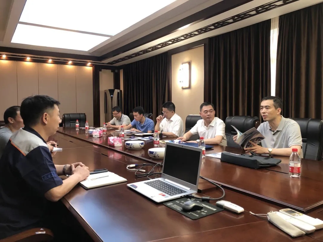 省人社廳劉家振副處長(zhǎng)一行蒞臨公司調(diào)研指導(dǎo)